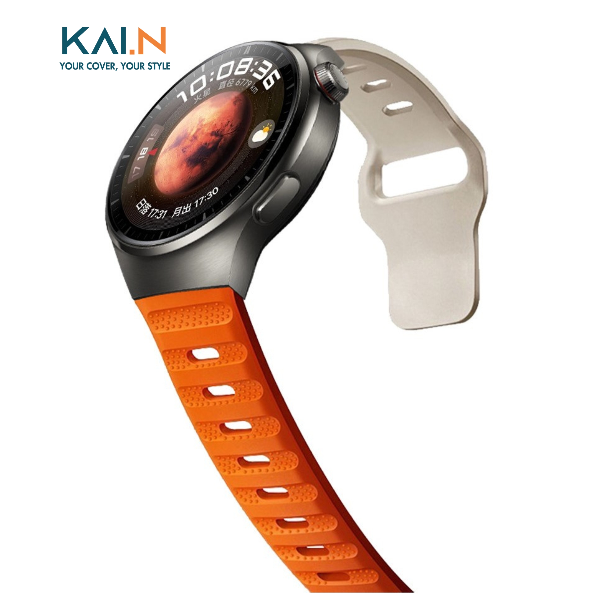 Dây Đeo Thay Thế Dành Cho Galaxy Watch 5/4/3, Huawei Watch GT/GT2/GT3/Pro, Amazfit GT2/3/4,Garmin Size 20/22mm, Kai.N Sport Band - Hàng Chính Hãng