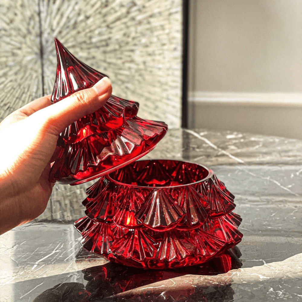 Thố Tree 16.5cm Crystal Bohemia Hàng chính hãng