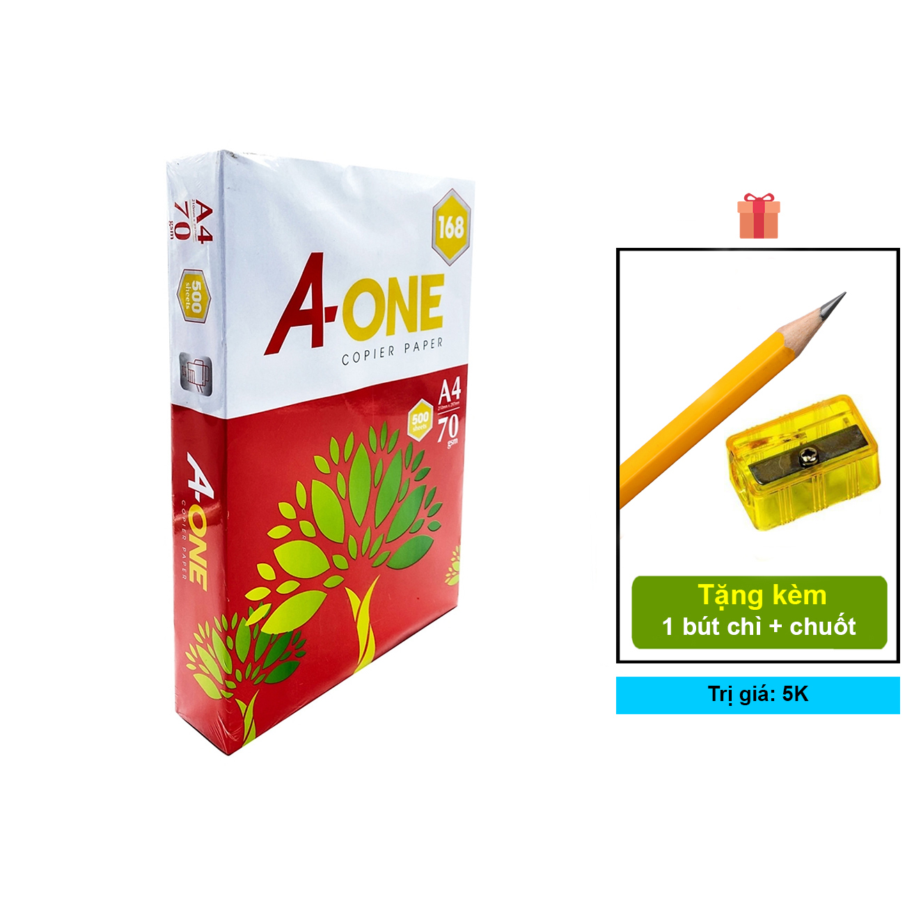 Giấy photocopy Aone 70 A4