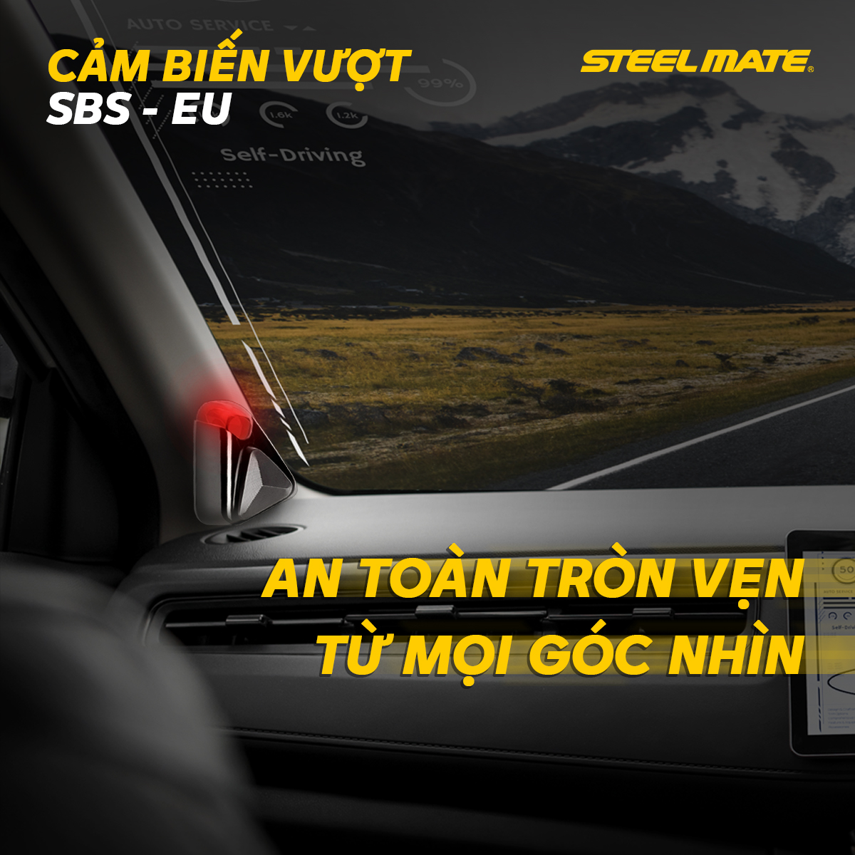 CẢNH BÁO ĐIỂM MÙ SBS-EU STEELMATE