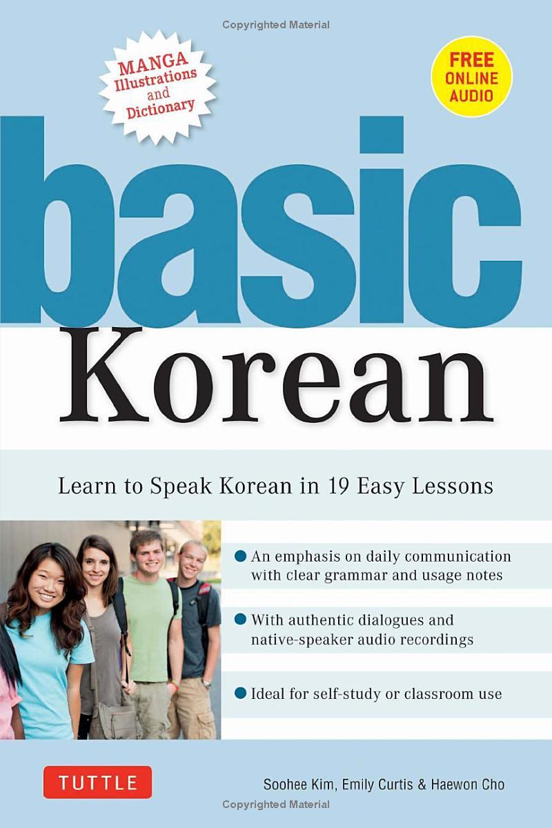 Sách ngoại văn: Basic Korean - Learn To Speak Korean In 19 Easy Lessons