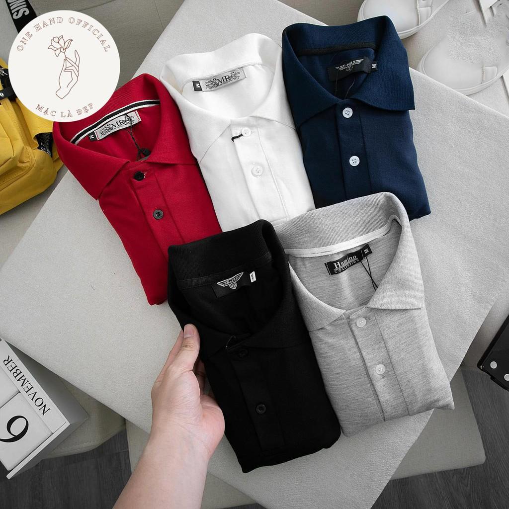 Áo Polo Nam Trơn Áo Thun Nam Trơn Ngắn Tay Cổ Bẻ Mặc Văn Phòng - Mặc Là Đẹp - Mã PLT