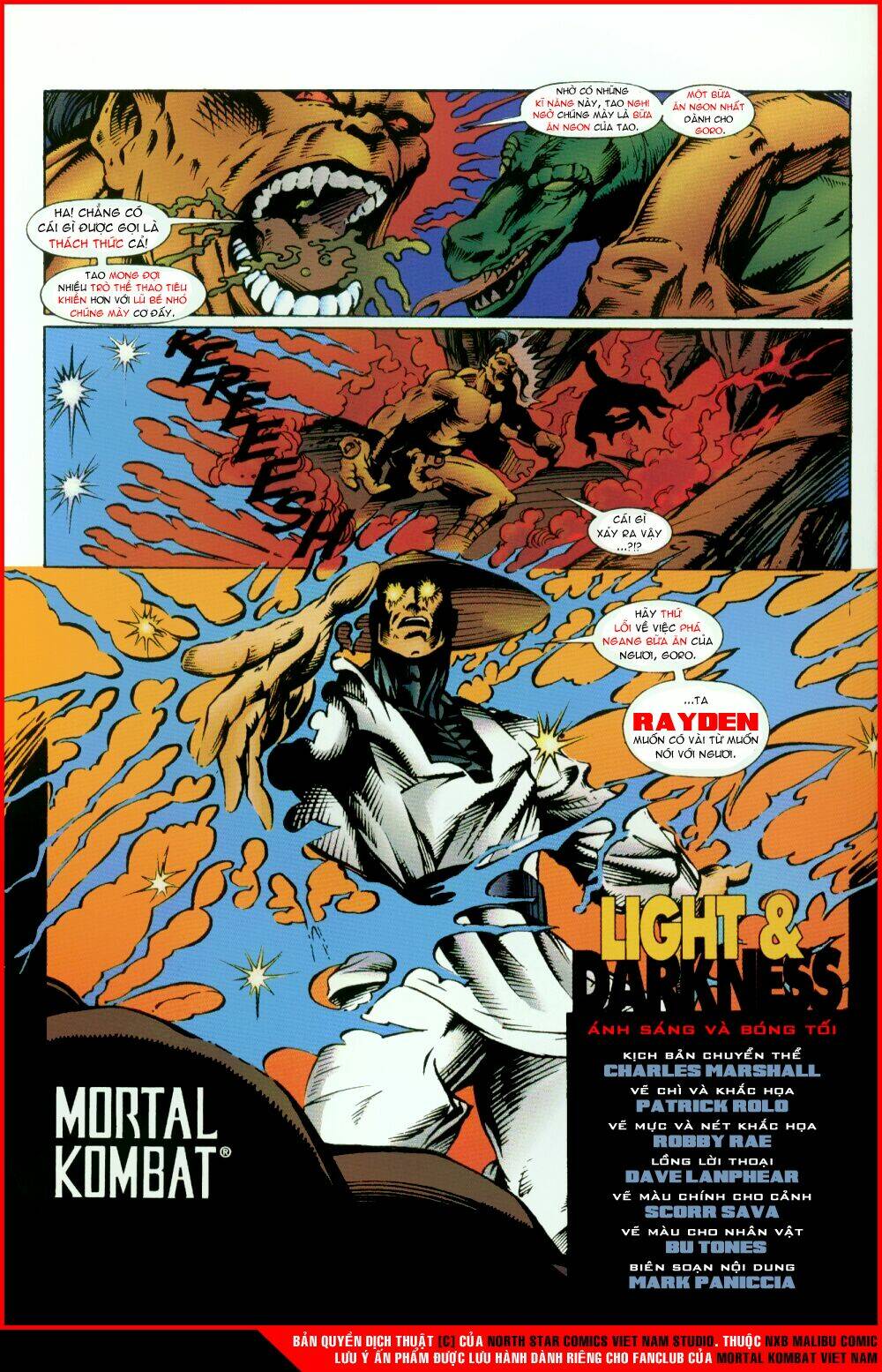 mortal kombat malibu comic chapter 0 3