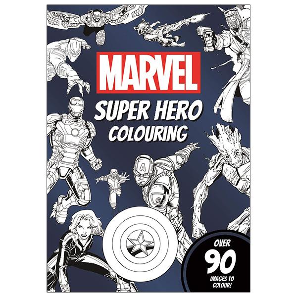 Marvel Super Hero Colouring