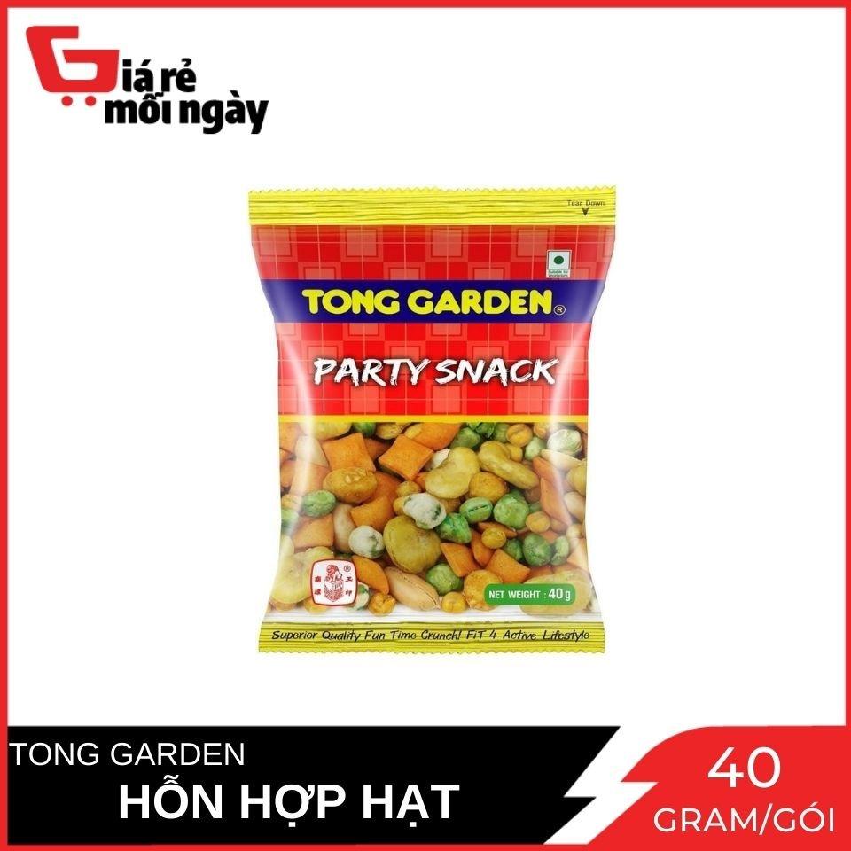 Snack Hỗn Hợp Các Loại Hạt Tong Garden Gói 40 Gram