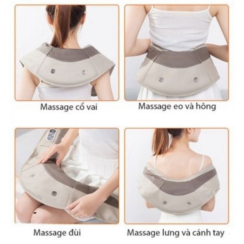 Đai massage Fujikima giảm đau mọi vai cổ gáy