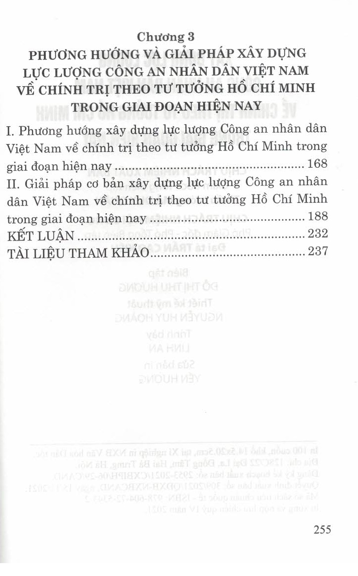 Xây Dựng Lực Lượng Công An Nhân Dân Việt Nam Về Chính Trị Theo Tư Tưởng Hồ Chí Minh Trong Giai Đoạn Hiện Nay