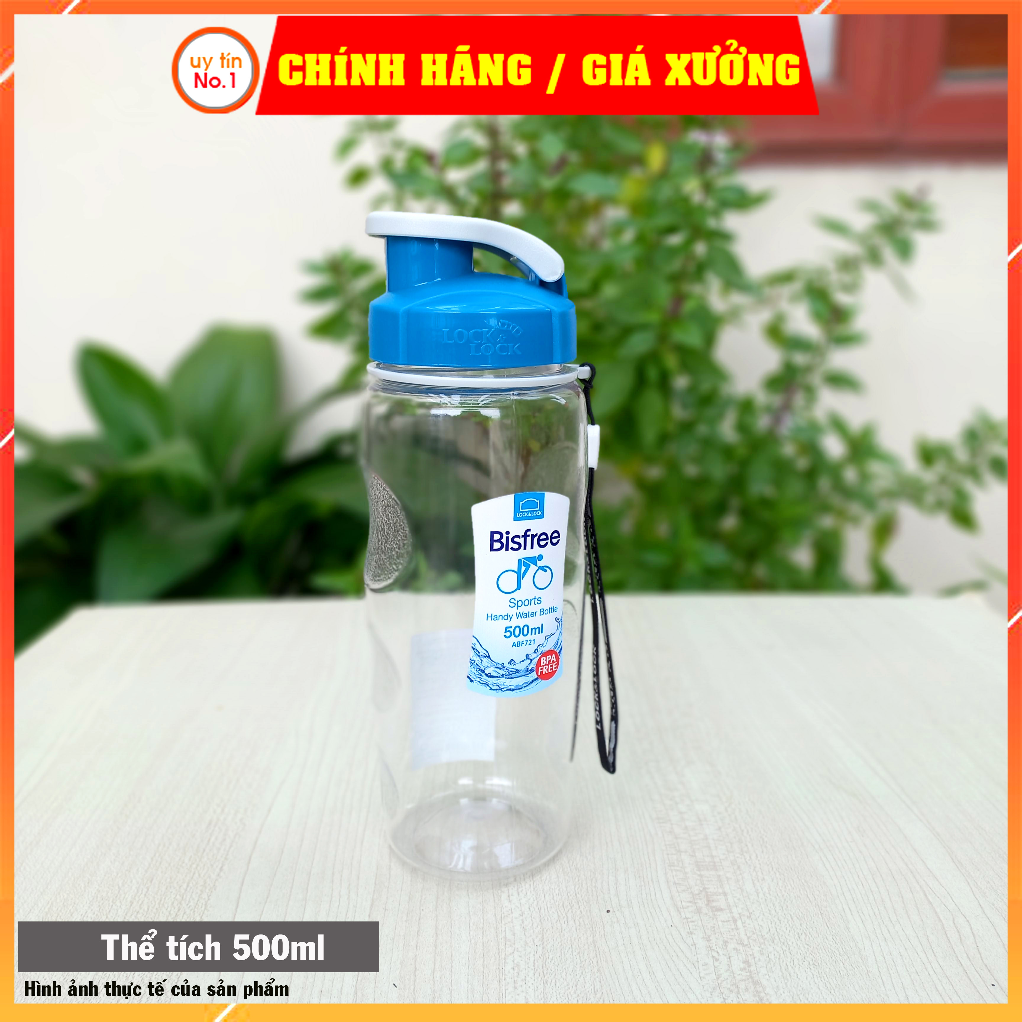 Bình nước thể thao LocknLock Handy Bottle ABF721 500ml &amp; ABF722 700ml