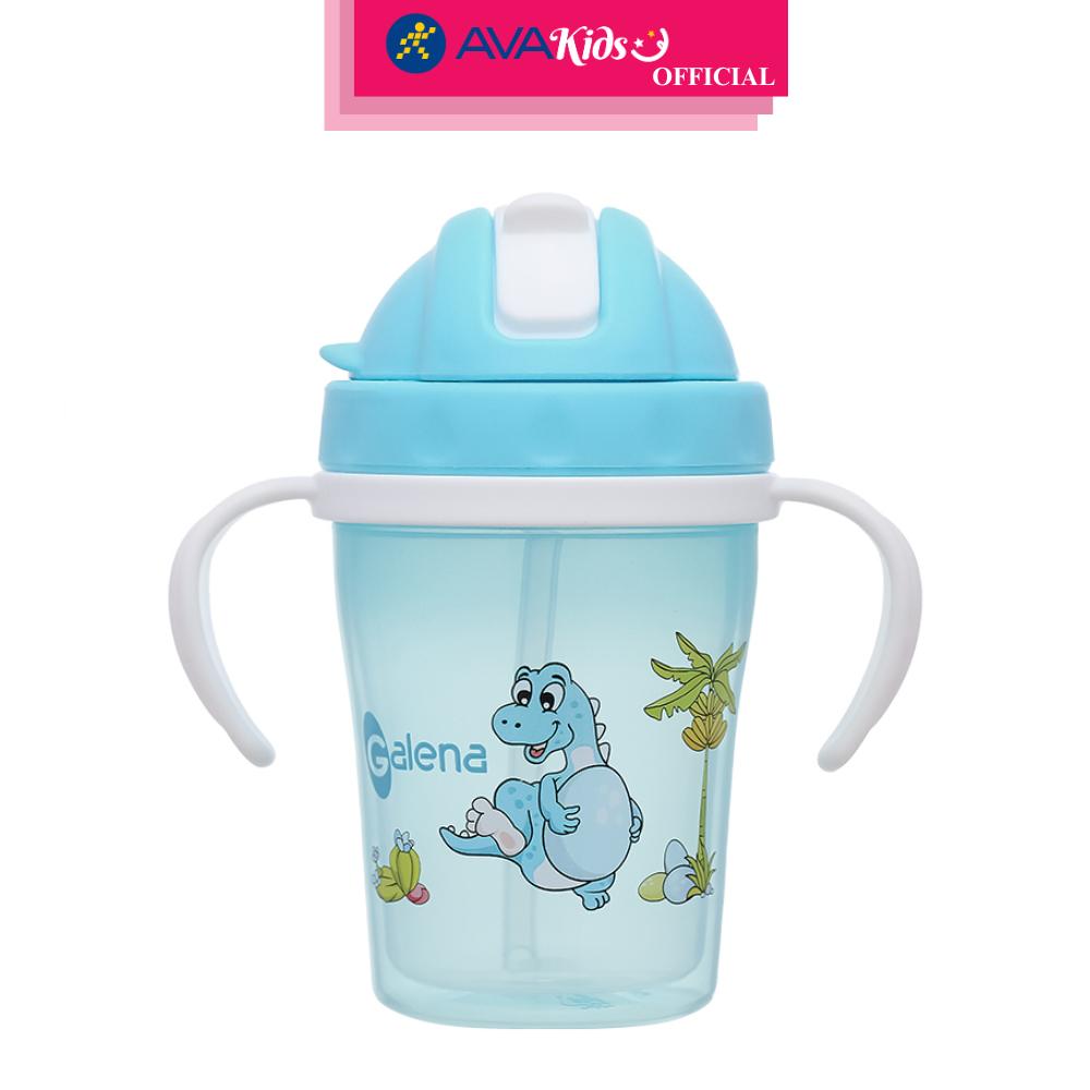 Bình tập uống nhựa PP Galena GA-B06 240 ml - Màu ngẫu nhiên (từ 1 tuổi) - Hàng Chính Hãng