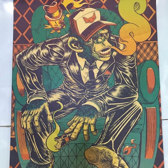 POSTER PHIM POSTER NHÂN VẬT POSTER DỊ NHÂN DECOR CAFE BEER BABAER TATOO