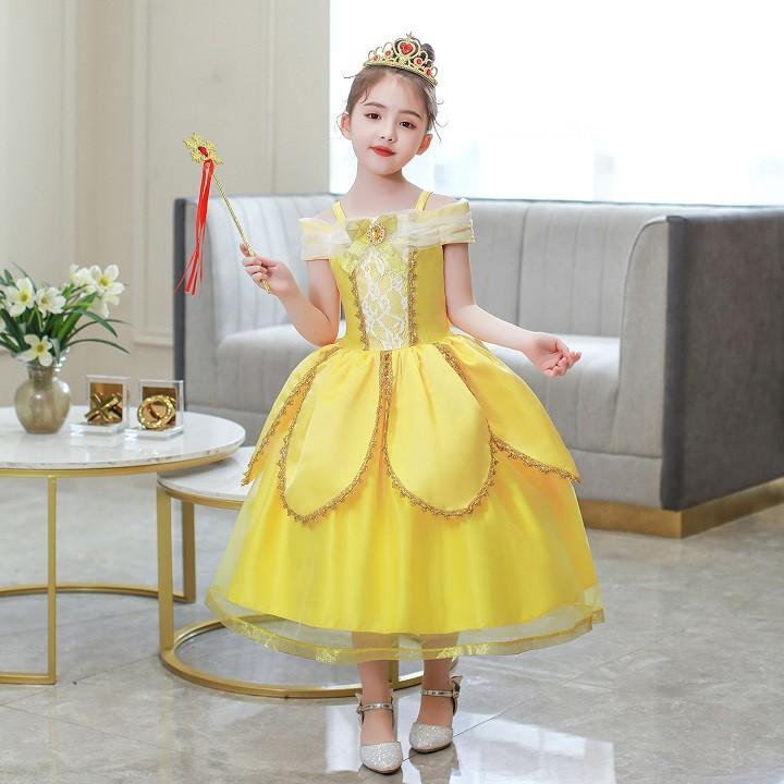 ẢNH THẬT - Đầm Công Chúa Belle Phim Người Đẹp Và Quái Vật E03