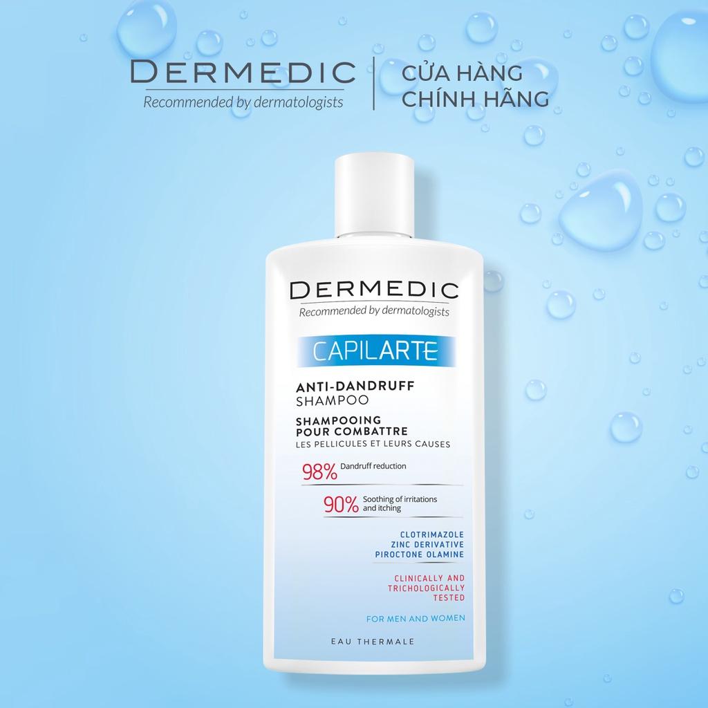 Dầu gội sạch gàu Dermedic Capilarte Anti Dandruff Shampoo 300ml