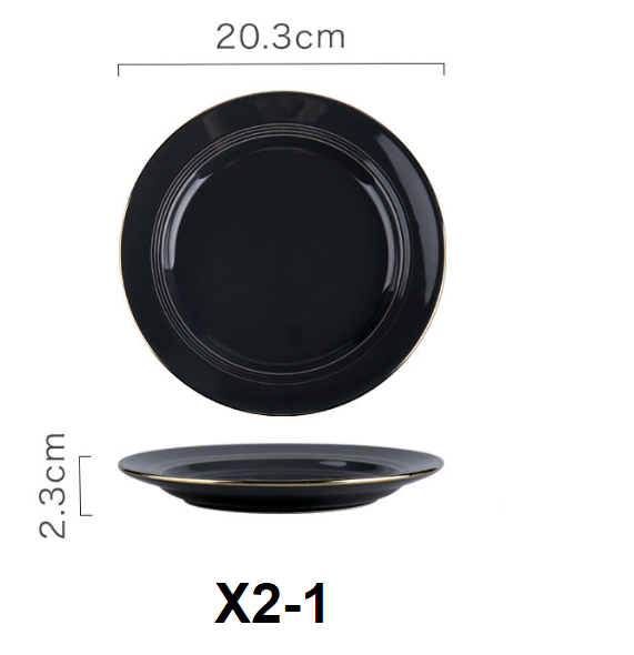 Set mix 2 màu đen ghi 32 chi tiết cho 8 người
