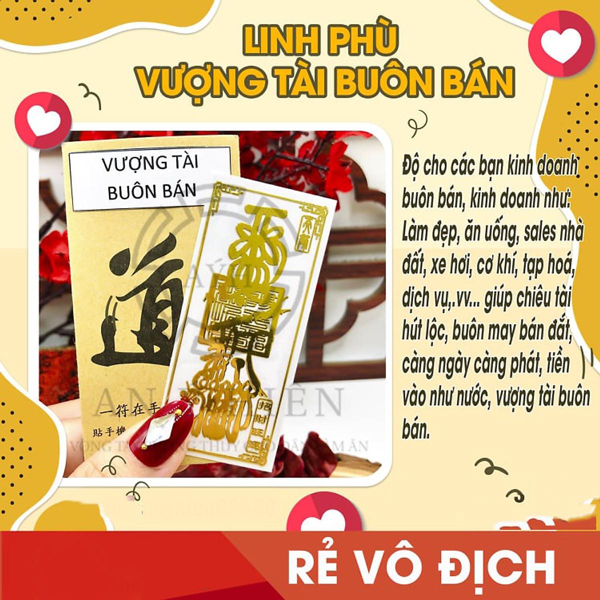 Miếng dán Linh Phù Tài Lộc điện thoại Vượng Tài Buôn bán, miếng dán điện thoại, laptop