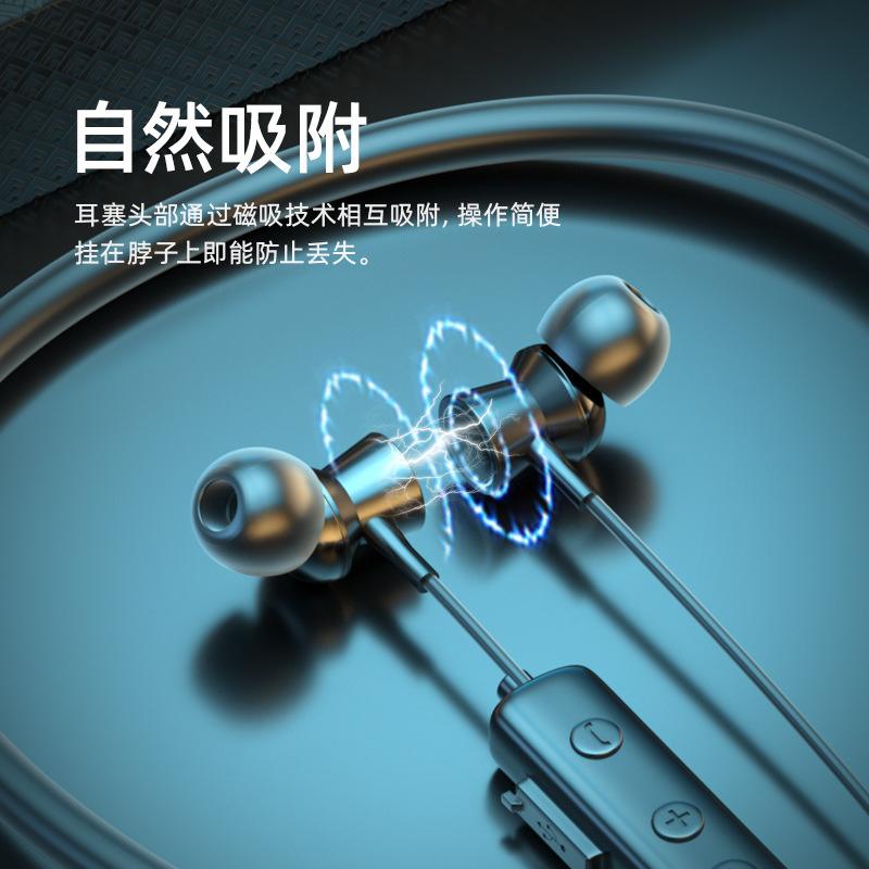Vận Chuyển Nhanh Mới Tai Nghe In-Ear Thể Thao Bluetooth Không Dây Âm Thanh Nổi Pin Dài Cổ Tai Nghe