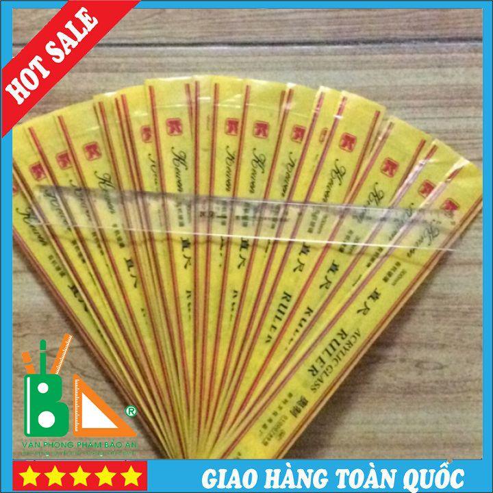 Thước Kẻ Nhựa Trong Suốt 20cm