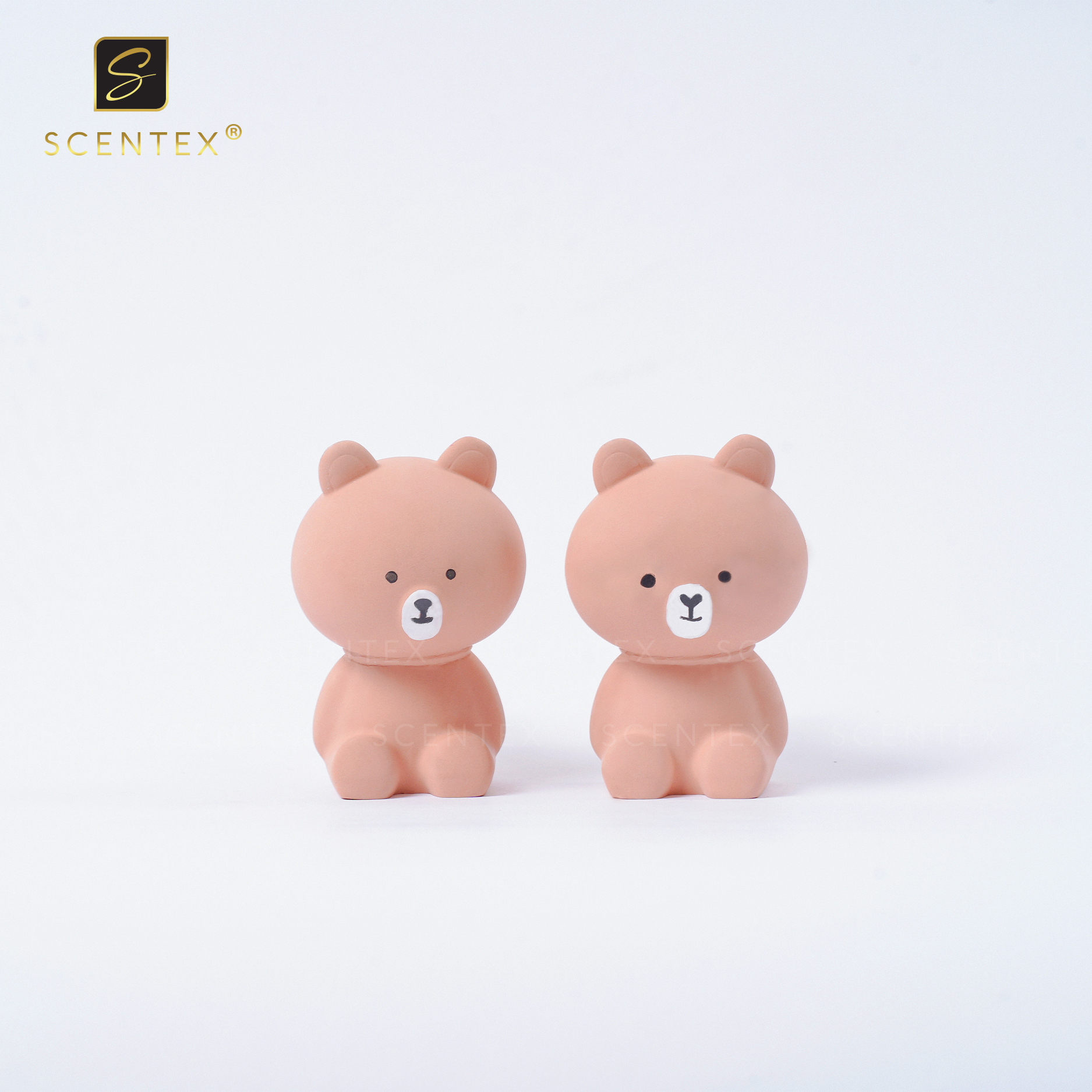 Nước hoa xe hơi cao cấp Scentex Teddy 100% Organic, được làm từ chất liệu đá Aroma Stone đặc biệt, dễ dàng thẩm thấu và khuếch tán mùi hương theo cửa gió điều hòa, khử mùi, diệt khuẩn hiệt quả - Hàng Chính Hãng