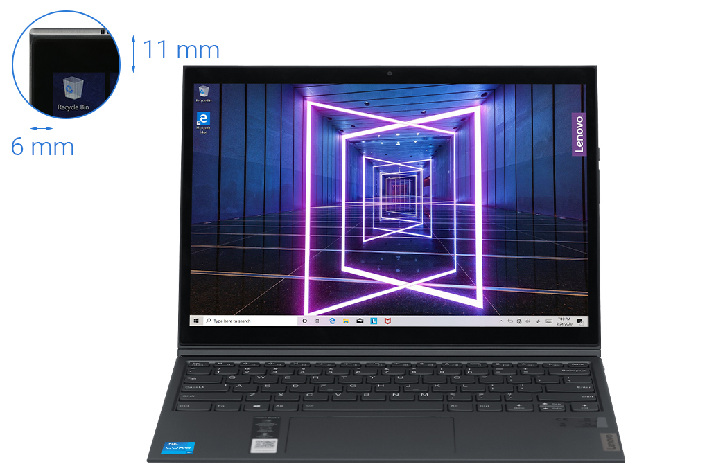 Lenovo YOGA Duet 7 13ITL6 i5 1135G7/8GB/512GB/13&quot;Q/Touch/Pen/Win10/(82MA000PVN)/Xám - Hàng chính hãng