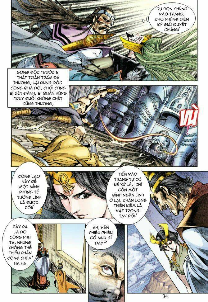thiên tử truyền kỳ 5 - như lai thần chưởng chapter 110 34