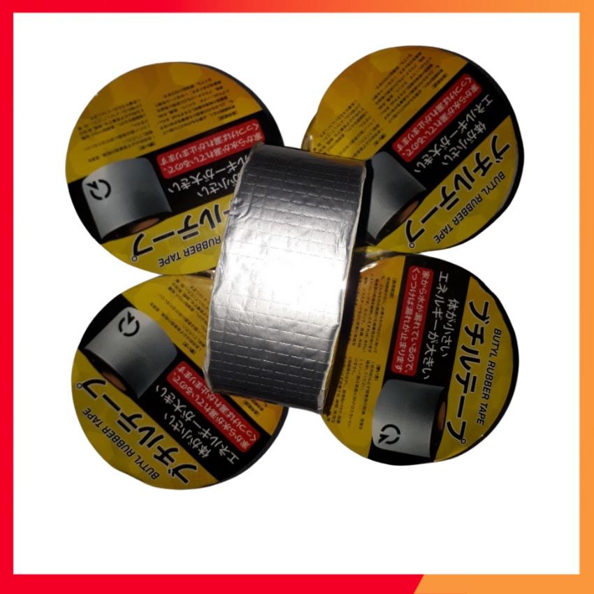 Băng Keo Chống Dột Mái Tôn NHẬT BẢN LOẠI TỐT 5mx5cm/ 5mx10cm - Băng Dính Chống Thấm Nước Trần Nhà