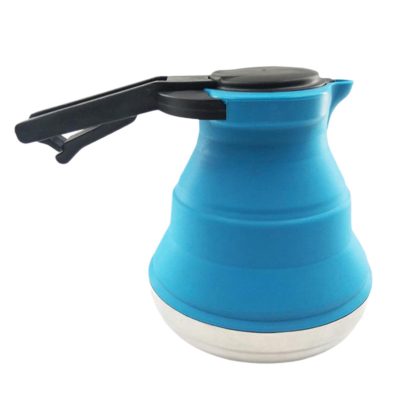 Collapsible Kettle Folded Portable Travel Camping Kettle Silicone