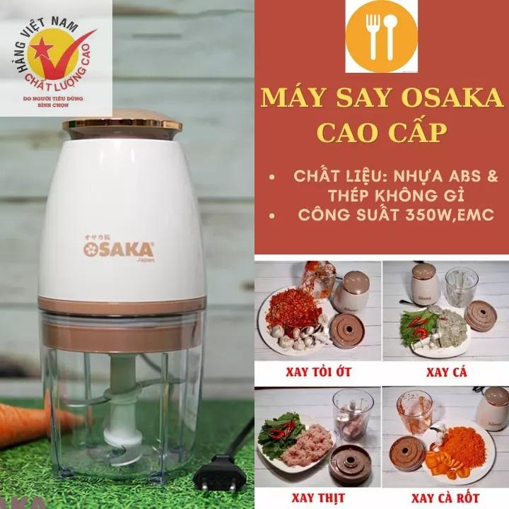 MÁY XAY ĐA NĂNG OSAKA NẮP NÂU.Máy xay đa năng OSAKA NHẬT BẢN Công suất 350W,Thiết kế hiện đại,đơn giản gọn nhẹ