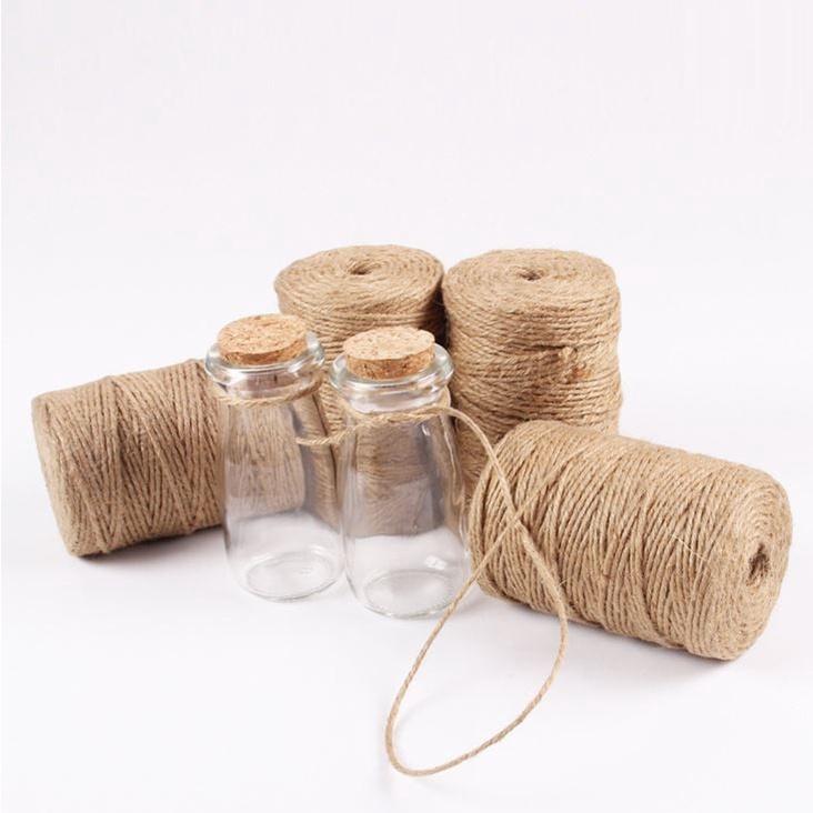 Dây thừng trang trí 2mm cuộn 200m Dây Bố trang trí, dây thừng trang trí, dây thừng gai,dây xơ dừa trang trí