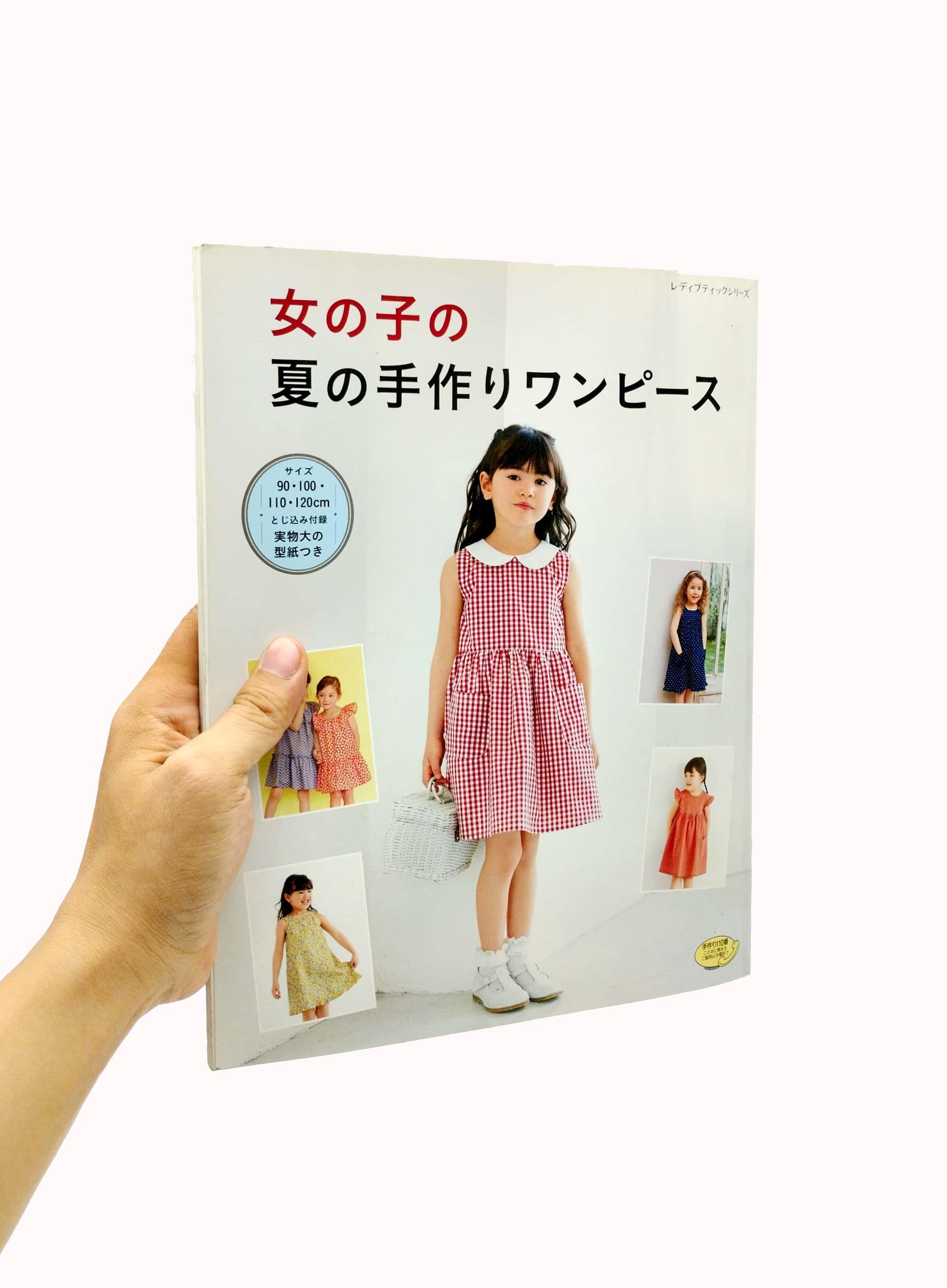 Sách ngoại văn: Girls Summer Handmade Dress (Japanese Edition)