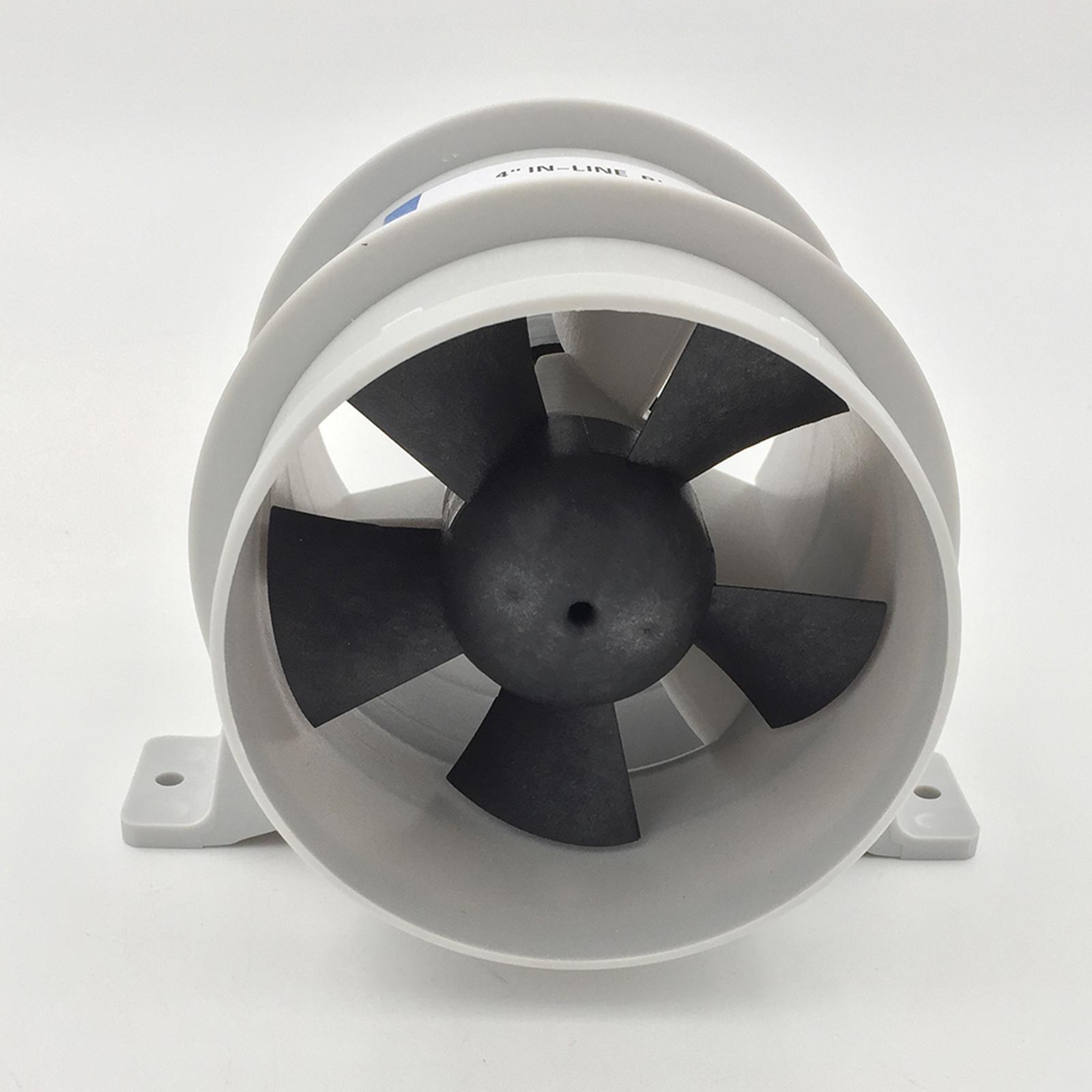 Marine 4"  Bilge  Blower 12   Water Resistant White Suit Boat
