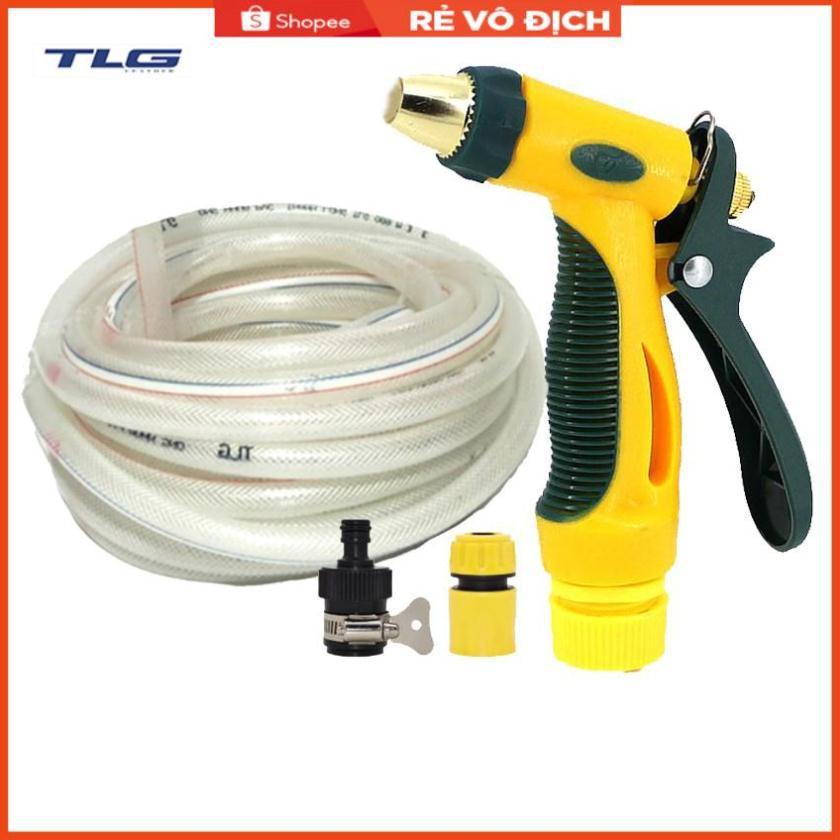 Bộ dây vòi xịt nước rửa xe,tưới cây tăng áp 3 lần 7-10m 206317