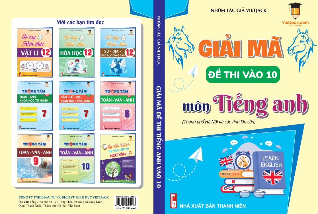 Giải mã đề thi vào 10 môn Tiếng Anh