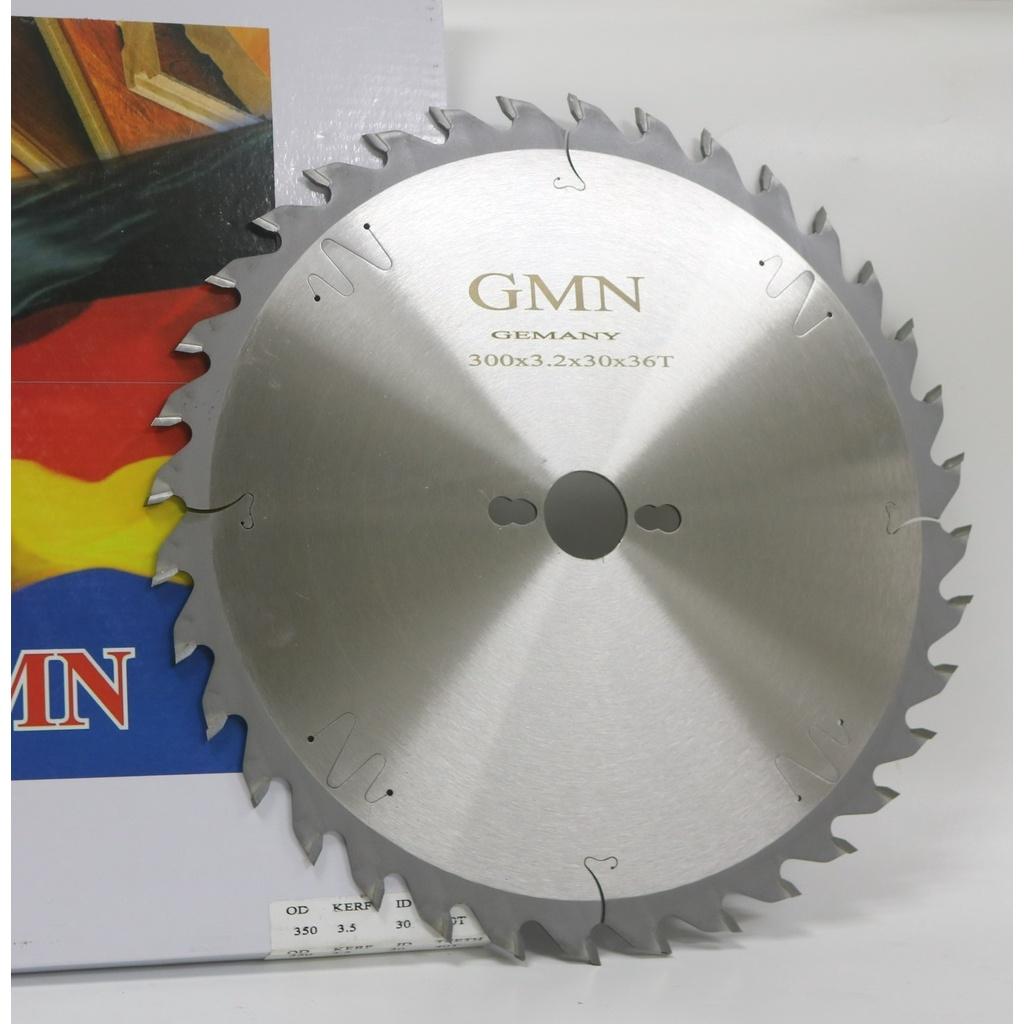 Lưỡi cưa cắt gỗ hiệu GMN 255*2.2*25.4*36Z