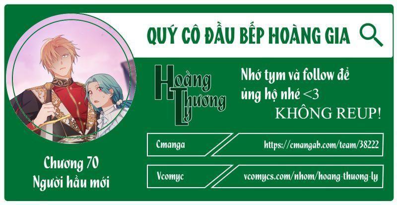 quý cô đầu bếp hoàng gia chapter 70 1