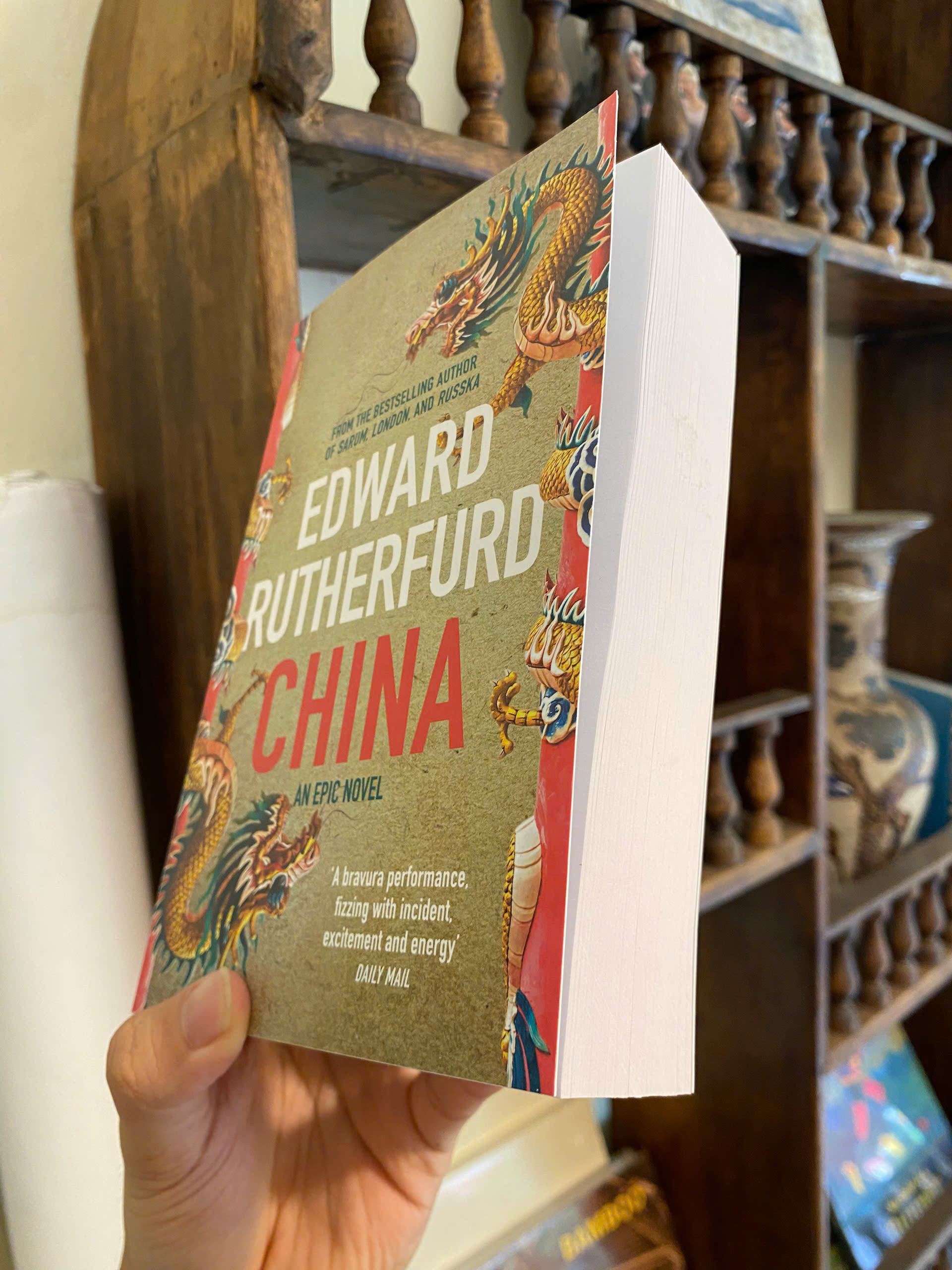 Sách - China: An Epic Novel by Edward Rutherfurd | Historical Fiction / Asian Literature / Ngoại văn