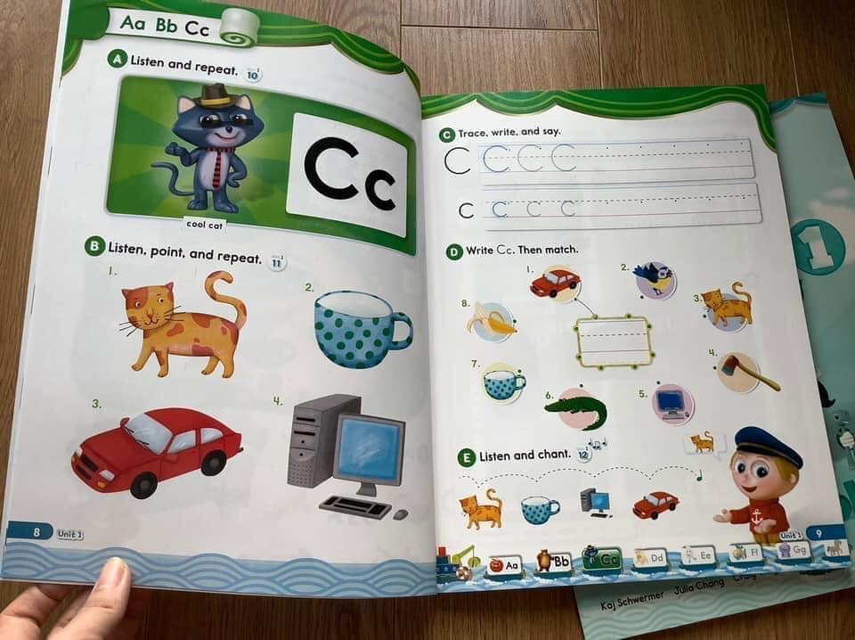 Oxford Phonics Word bộ nhập màu 5 level kèm file audio