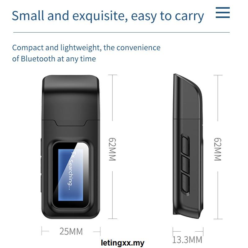 Bộ Thu Phát Âm Thanh Mp3 Bluetooth Không Dây Cho Xe Hơi