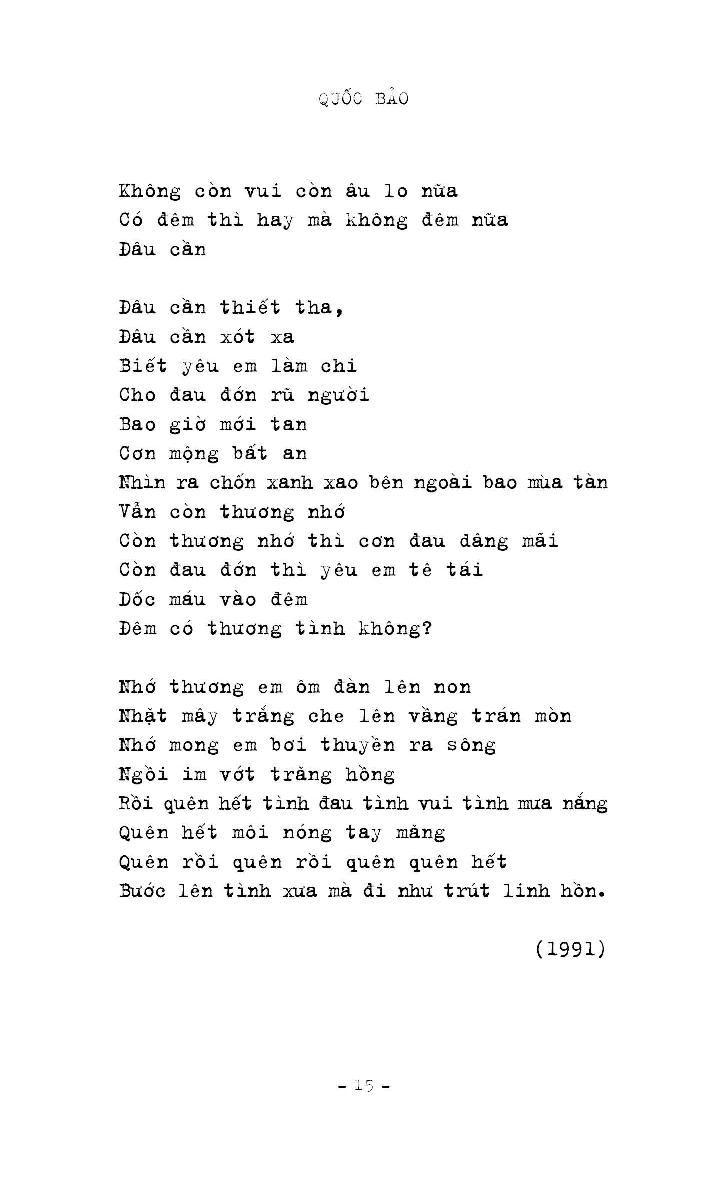 Những Lời Bình Yên