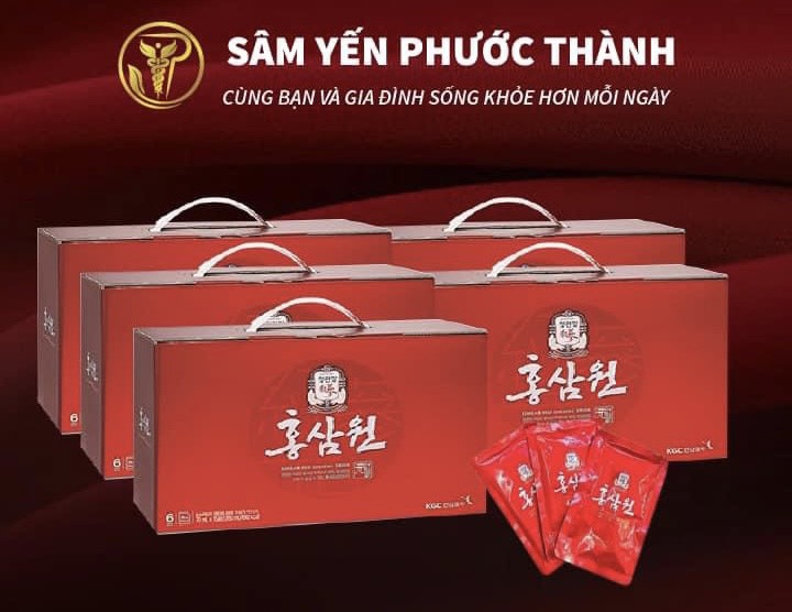 Nước Uống Tăng Lực Hồng Sâm KGC Cheong Kwan JangWon -SYPT