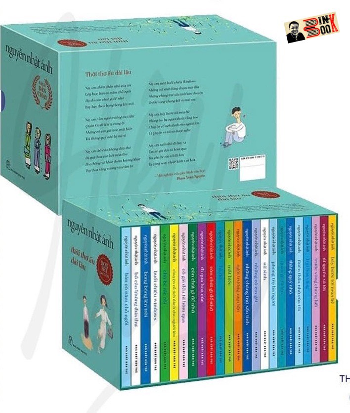 BOXSET NGUYỄN NHẬT ÁNH 24 CUỐN - THỜI THƠ ẤU DÀI LÂU – XANH NGỌT NGÀO