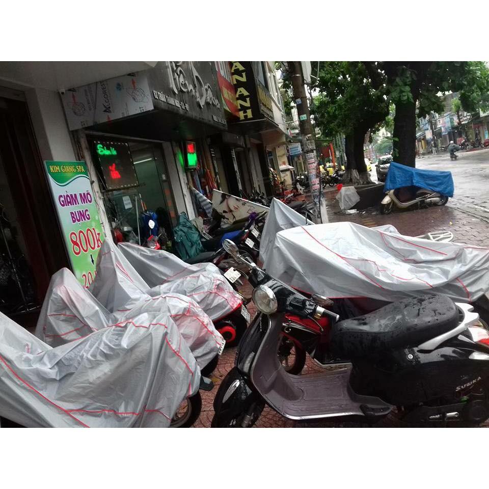 Bạt phủ xe máy tránh mưa, tránh nắng.cực bền