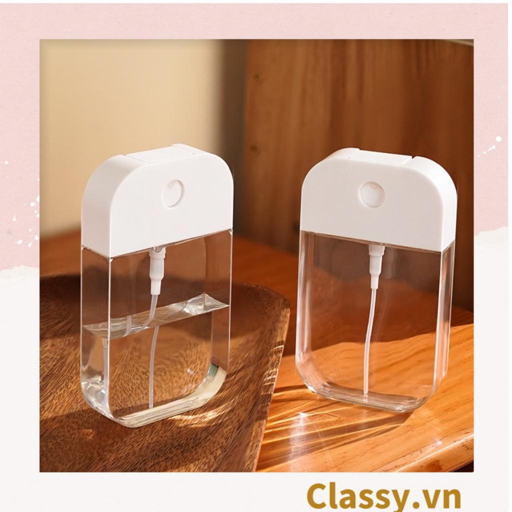 Bình xịt dạng phun sương  Classy 45ml, dùng để chiết mỹ phẩm tiện lợi mang theo bên người PK1255