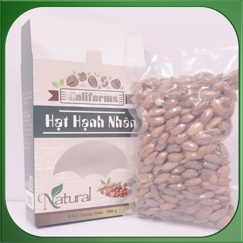 500G Hạnh nhân Mỹ tự nhiên