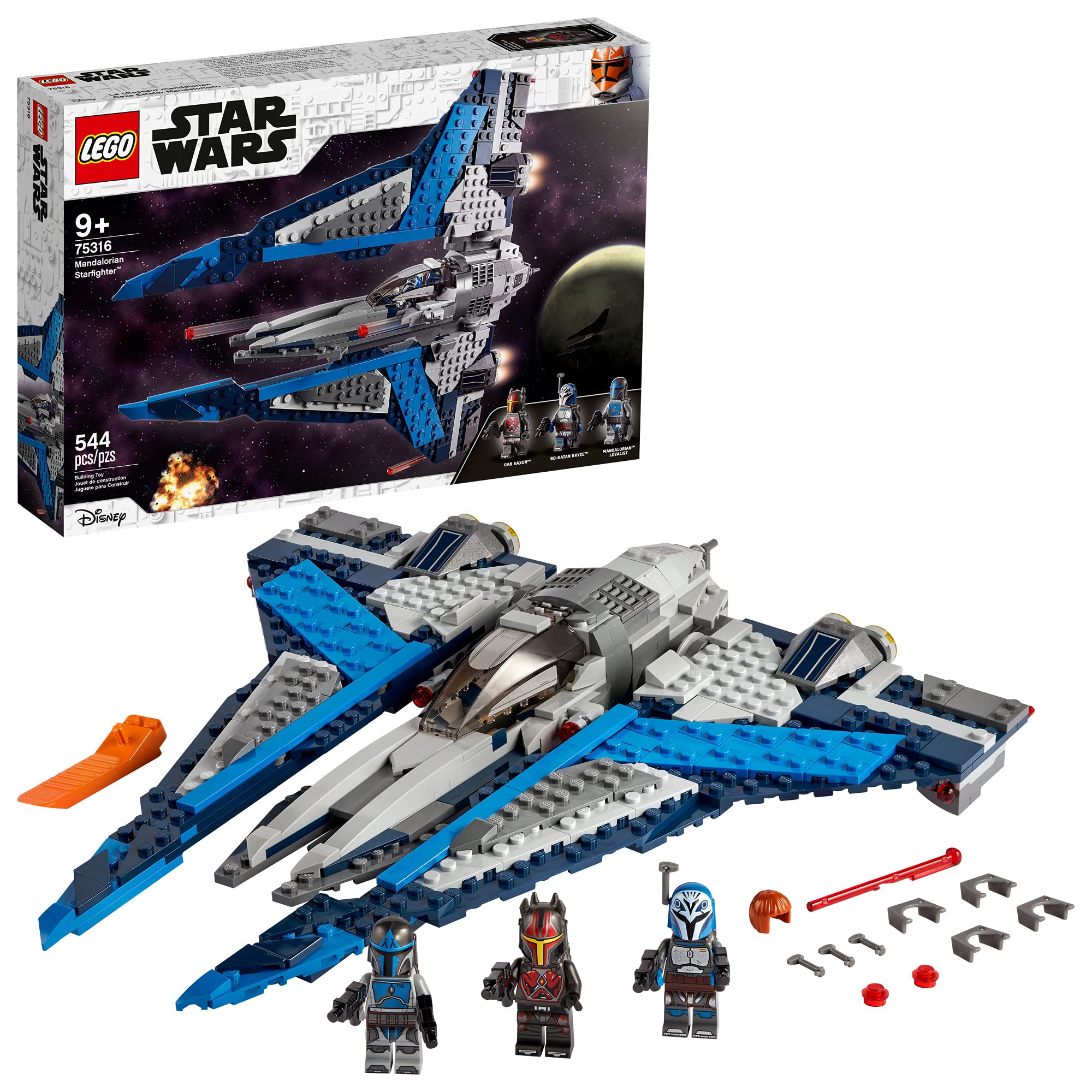 LEGO - STAR WAR - 75316 Phi Thuyền Mandalorian Starfighter (544 Chi Tiết)
