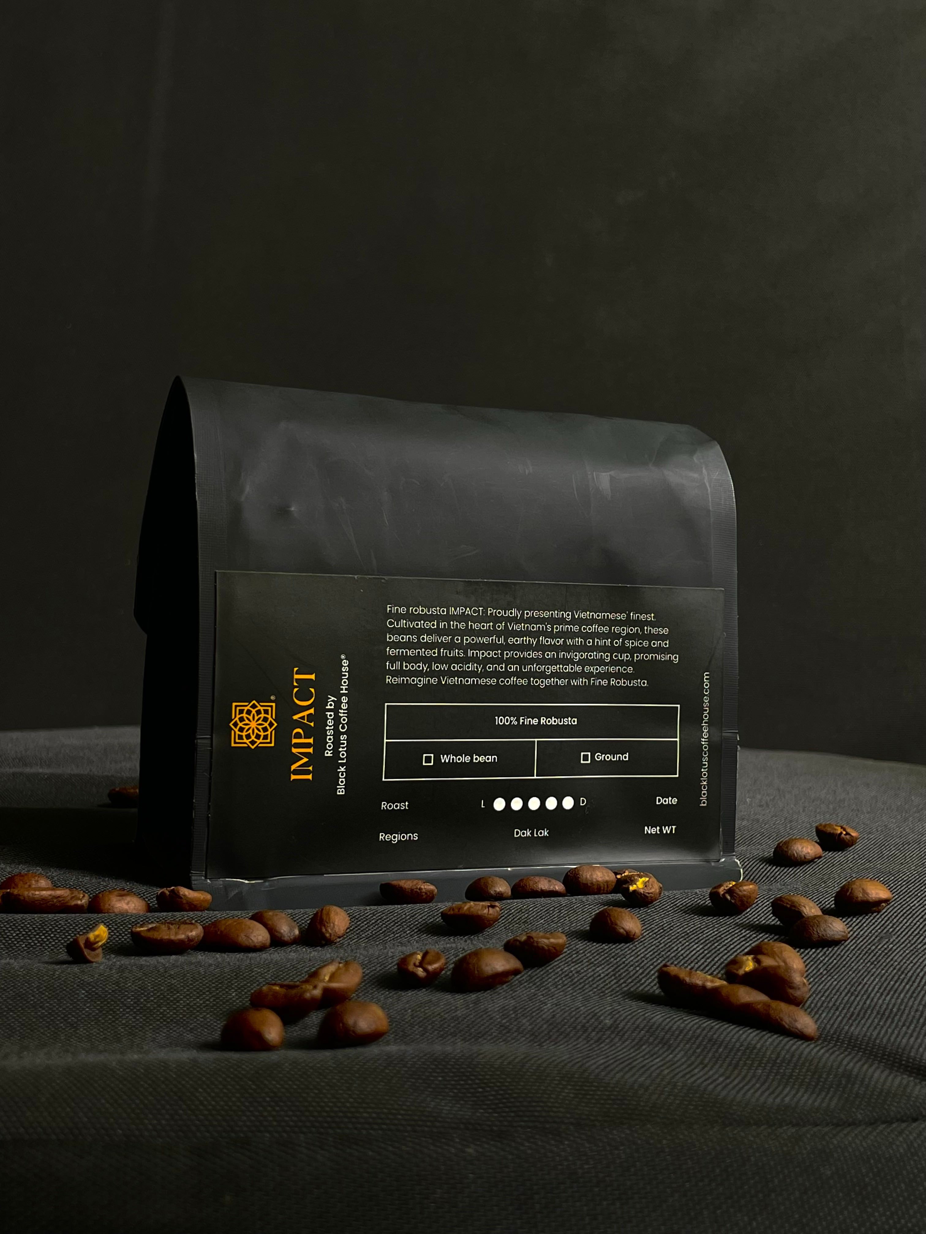 Túi Cà Phê Impact Fine Robusta Dak Lak 250g