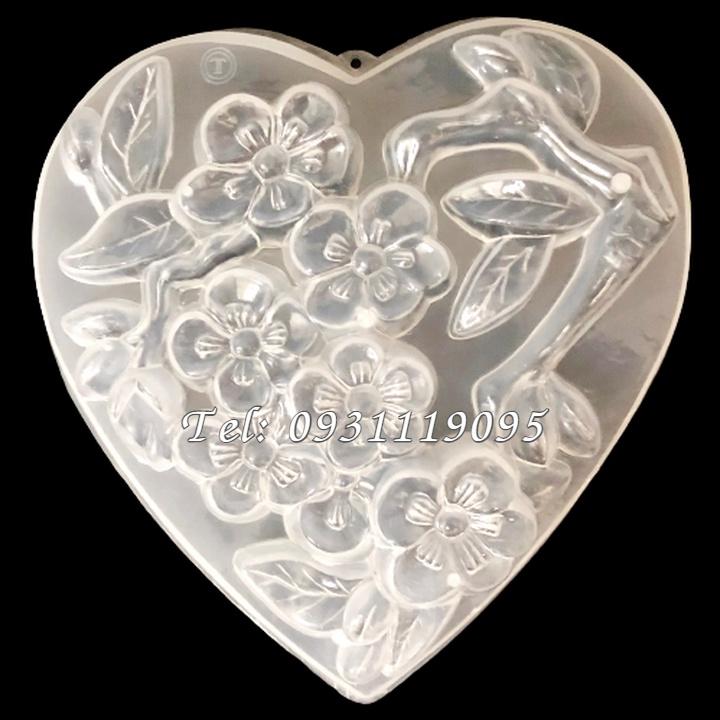 Khuôn rau câu sinh nhật hoa mai – Loại 20 cm – Mã số 1820