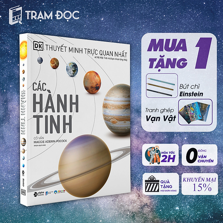 Trạm Đọc Official |  Các Hành Tinh ( bìa cứng - tái bản mới nhất )