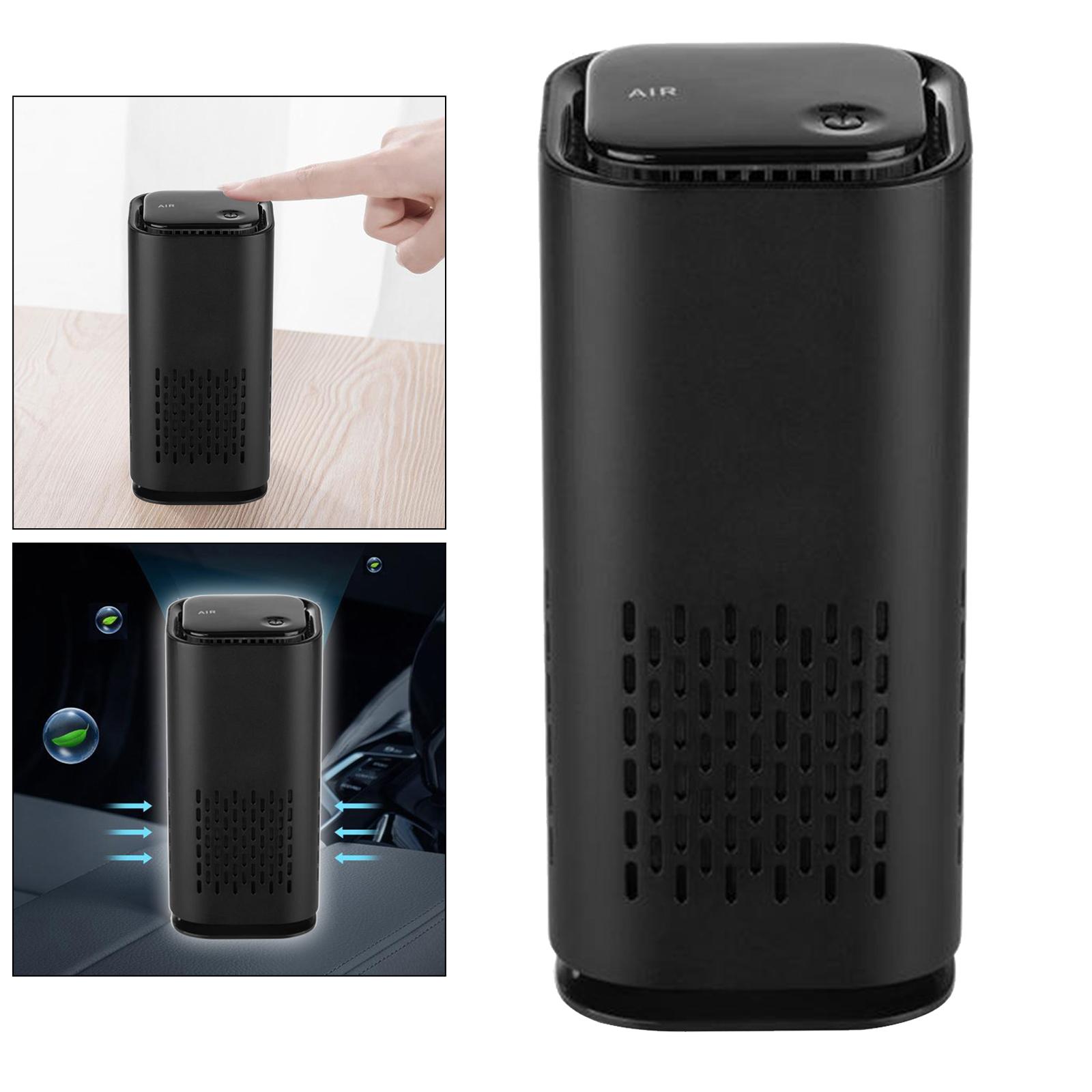 Mini Air Purifier for Home, Anion Air Purifier Filter, Quiet Filtration System Air Cleaner Removes Smoke Odor Dust Mold