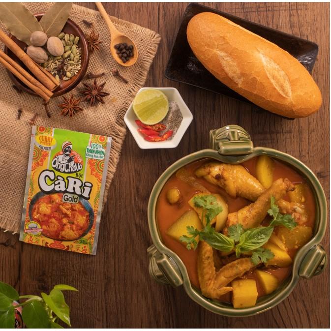 Combo 2 gói Bột Cà Ri Gold Ông Chà Và 28gr (Curry Powder)