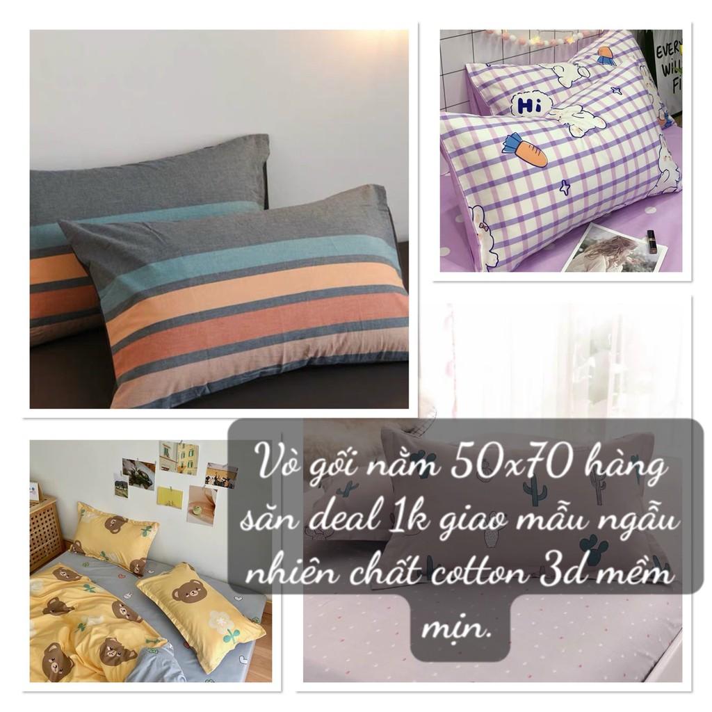 Vỏ gối cotton 3D siêu đẹp, siêu mịn.