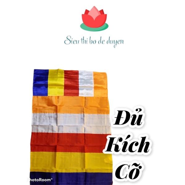 CỜ PHẬT GIÁO NGŨ SẮC CÁC LOẠI KÍCH THƯỚC